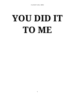 You Did It To Me.pdf